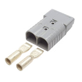 Grote 84-9632 Plug-In Style Battery Cable Connectors, Plug-In End, 175 Amp, Gray